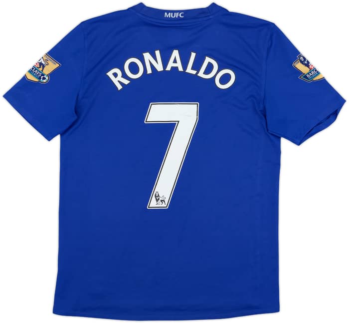 2008-09 Manchester United Third Shirt Ronaldo #7 - 4/10 - (XL.Boys)