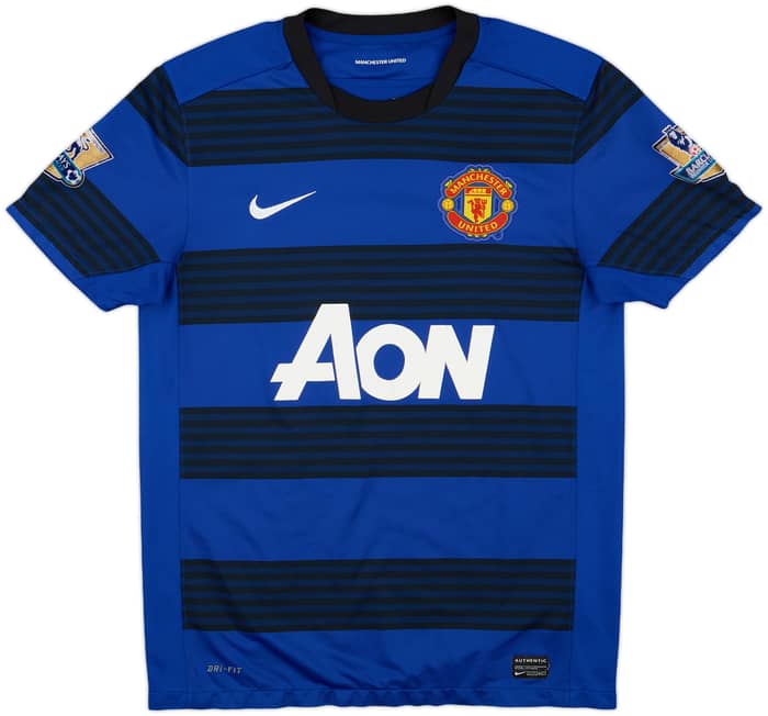 2011-13 Manchester United Away Shirt Young #18 - 7/10 - (M)