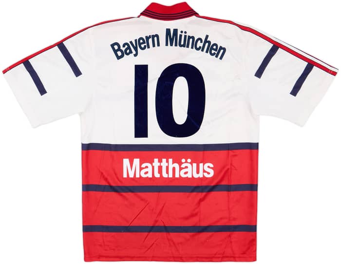 1998-00 Bayern Munich Away Shirt Matthaus #10 - 6/10 - (S)
