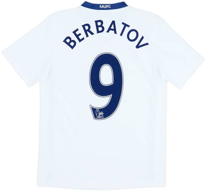 2008-10 Manchester United Away Shirt Berbatov #9 - 7/10 - (S)