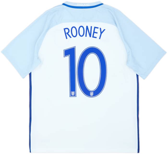 2016-17 England Home Shirt Rooney #10 - 6/10 - (L)