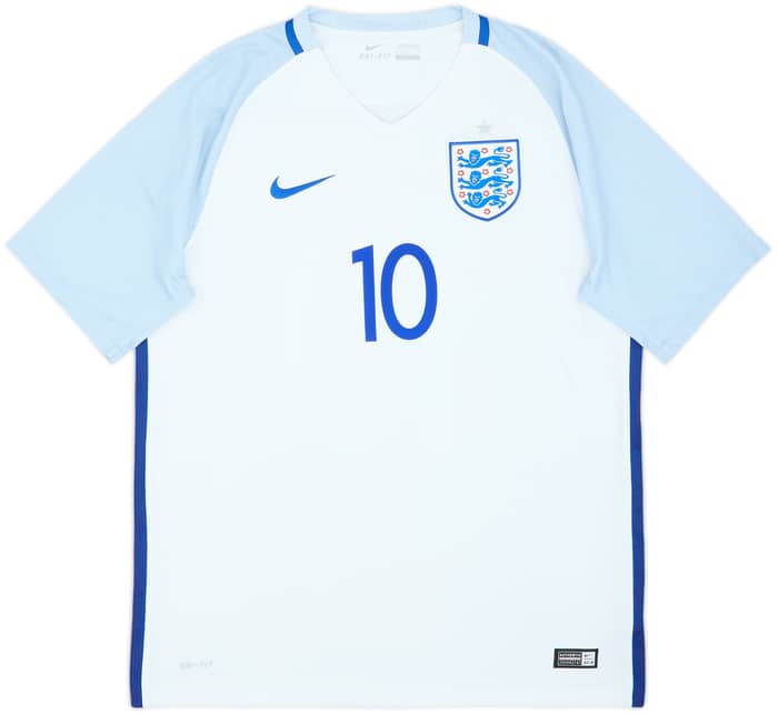 2016-17 England Home Shirt Rooney #10 - 6/10 - (L)