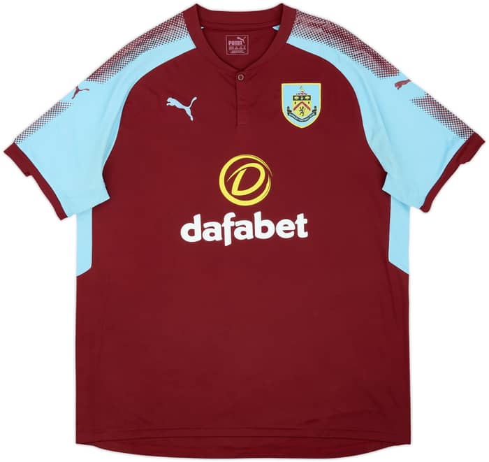 2017-18 Burnley Home Shirt Wood #11 - 8/10 - (XXL)