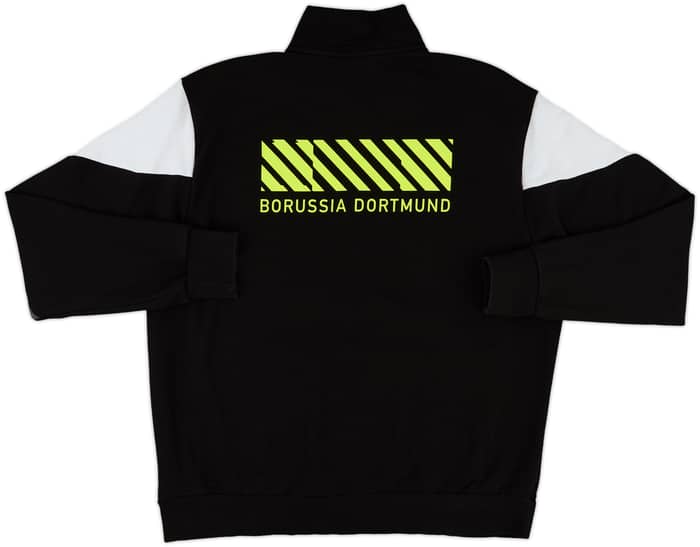 2021-22 Borussia Dortmund Puma FtblCulture 1/4 Zip Training Top - 8/10 - (L)