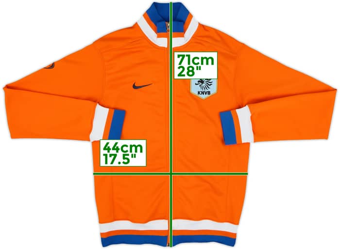 2006-07 Netherlands Nike Track Jacket - 6/10 - (S)