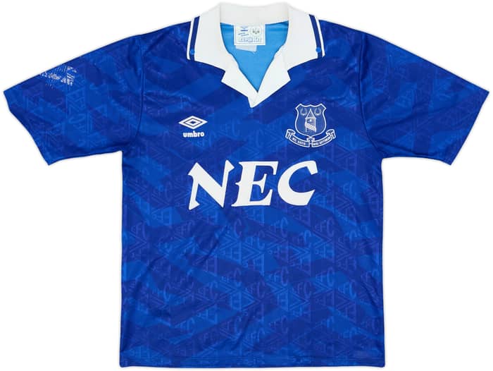 1991-93 Everton Home Shirt - 6/10 - (M)
