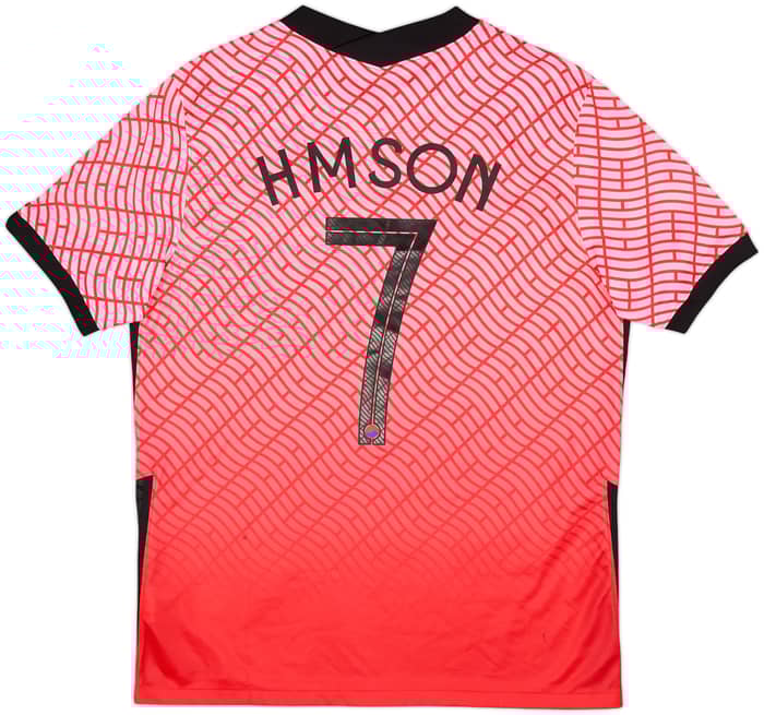 2020-21 South Korea Home Shirt H M Son #7 - 9/10 - (L)