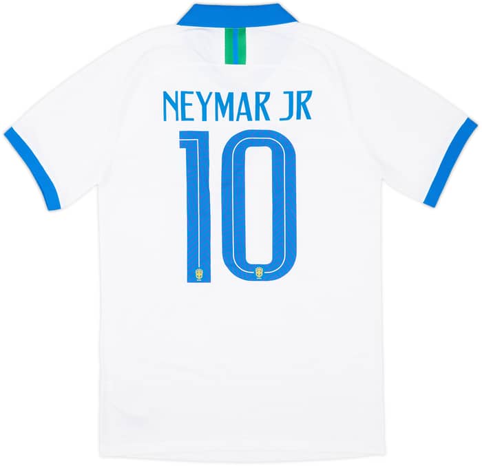 2019-20 Brazil Authentic Away Shirt Neymar Jr #10 - 10/10 - (S)