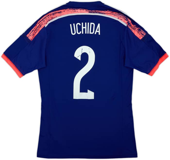 2013-15 Japan Authentic Home Shirt Uchida #2 - 6/10 - (L)