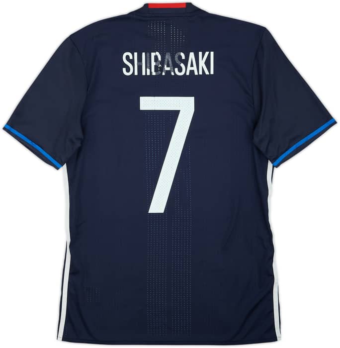 2016-17 Japan Authentic Home Shirt Shibasaki #7 - 5/10 - (L)