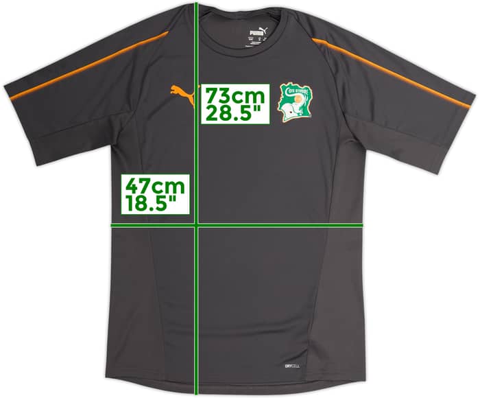 2019-20 Ivory Coast Puma Training Shirt - 6/10 - (M)