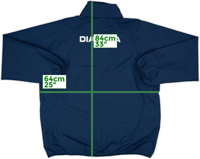 2004-06 Sheffield Wednesday Diadora Hooded Rain Jacket - 6/10 - (M)