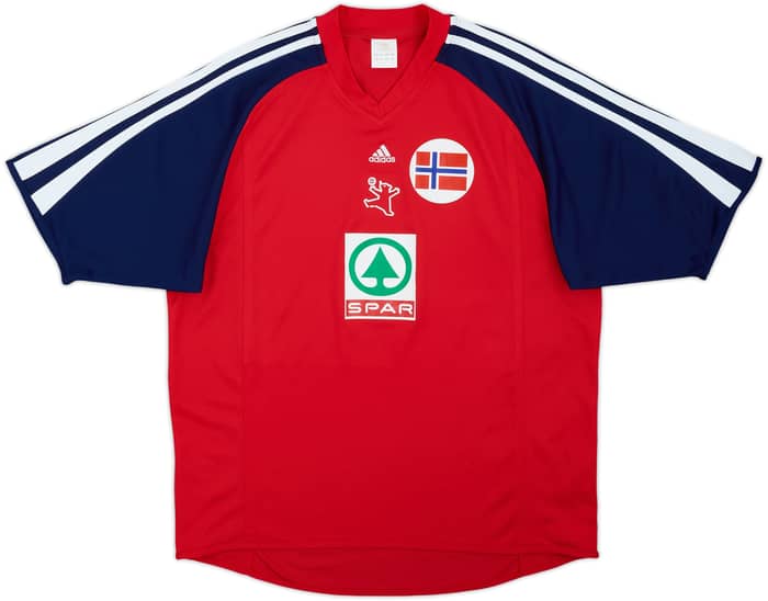 2003-04 adidas Template Training Shirt (Norway) - 8/10 - (M/L)