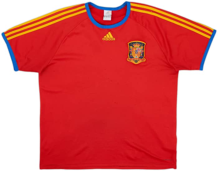 2009-10 Spain Basic Home Shirt - 5/10 - (XL)