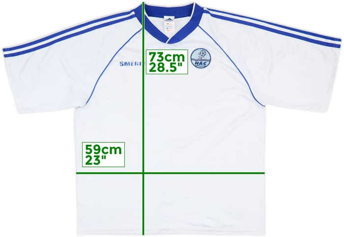 1999-00 Le Havre Staff Issue adidas Training Shirt 'Smerecki' - 6/10 - (XL)