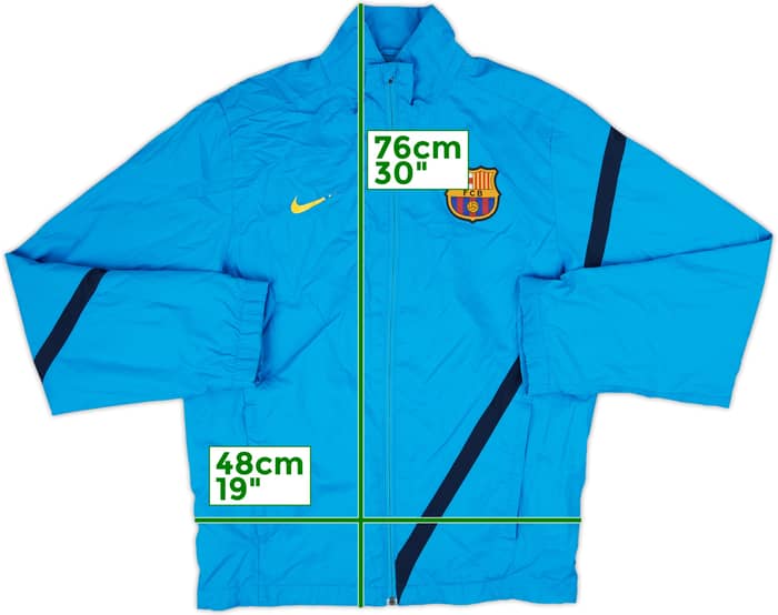 2011-12 Barcelona Nike Track Jacket - 6/10 - (S)