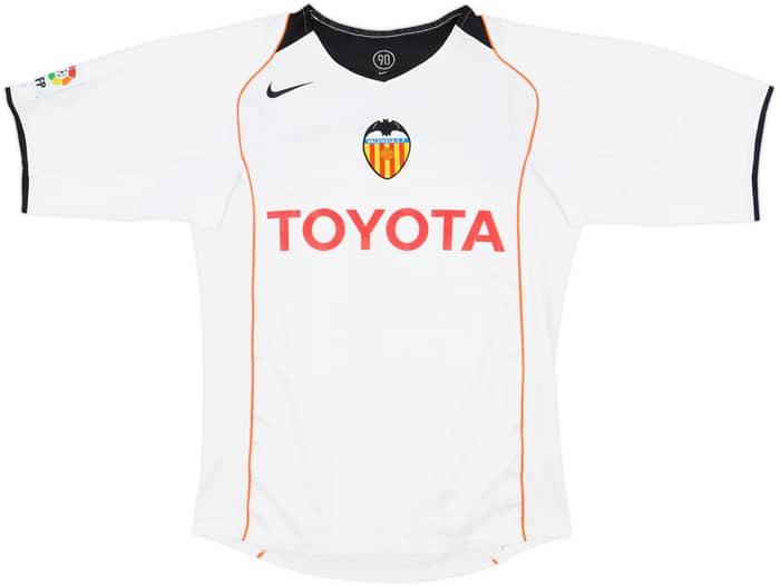 2004-05 Valencia Home Shirt Aimar #21 - 7/10 - (S)