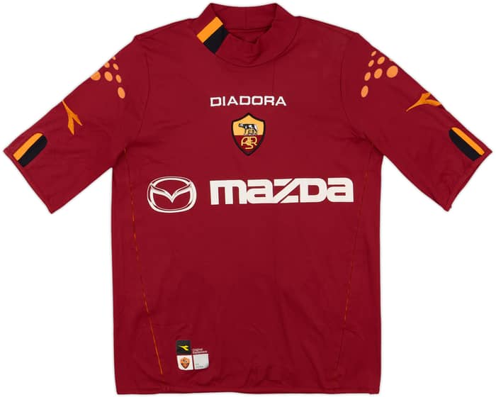 2003-04 Roma Home Shirt Totti #10 - 7/10 - (S)