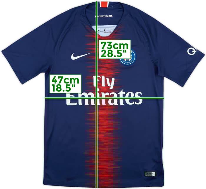 2018-19 Paris Saint-Germain Home Shirt Mbappe #7 - 6/10 - (S)