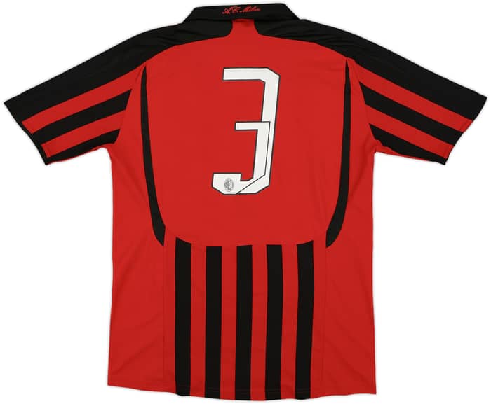 2007-08 AC Milan Home Shirt #3 - 6/10 - (M)