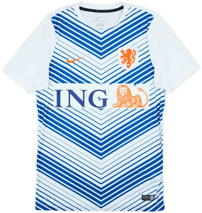 2014-15 Netherlands Nike Training Shirt - 4/10 - (M)