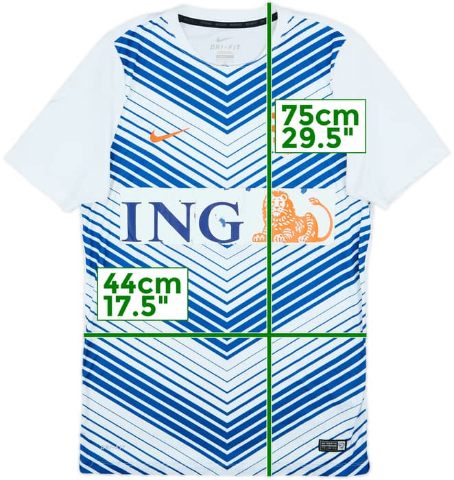 2014-15 Netherlands Nike Training Shirt - 4/10 - (M)