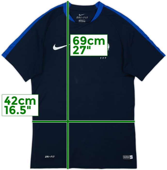 2016-17 Francia Nike Camiseta de Entrenamiento - 6/10 - (S)