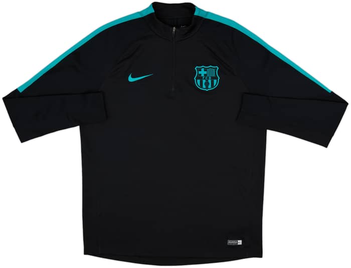 2016-17 Barcelona Nike 1/4 Zip Drill Top - 8/10 - (L)
