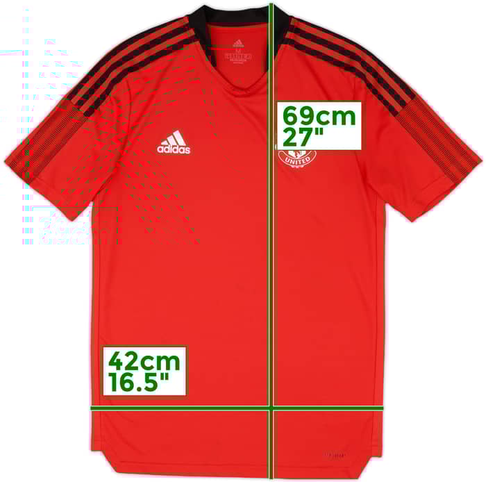 2021-22 Manchester United adidas Training Shirt - 7/10 - (M)