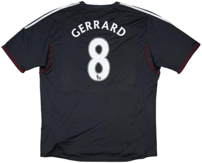 2011-12 Liverpool Away Shirt Gerrard #8 - 5/10 - (3XL)