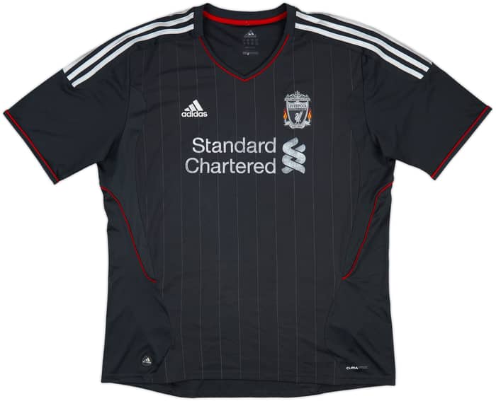 2011-12 Liverpool Away Shirt Gerrard #8 - 5/10 - (3XL)