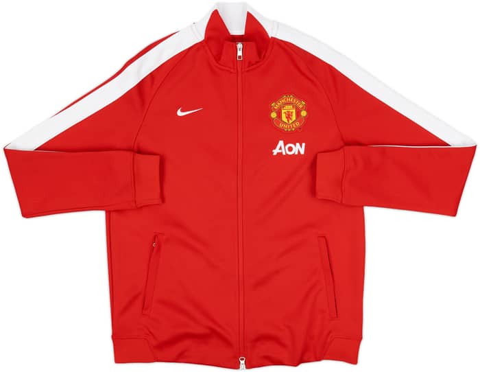 2014-15 Manchester United Nike Track Jacket - 9/10 - (L)