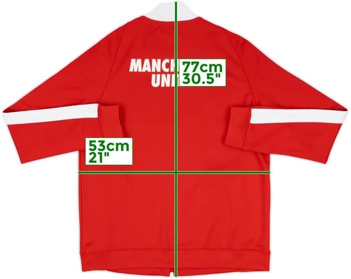 2014-15 Manchester United Nike Track Jacket - 9/10 - (L)