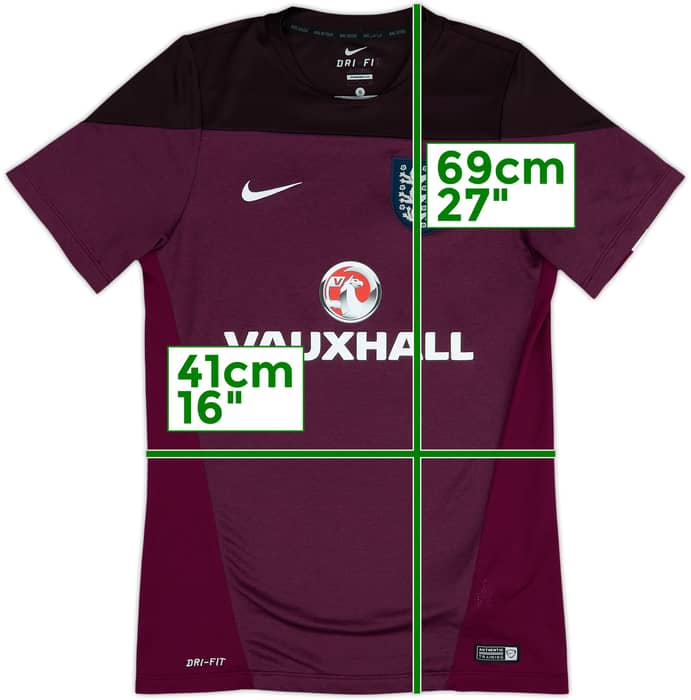 2014-15 Inglaterra Nike Entrenamiento Camiseta -