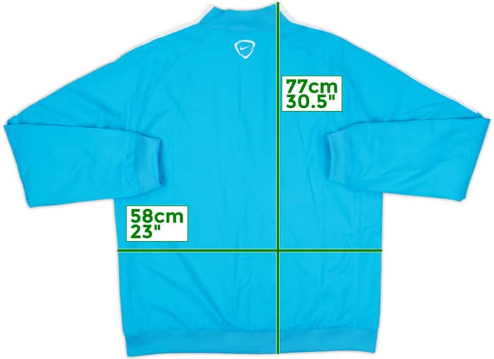 2014-15 Manchester City Nike Track Jacket - 8/10 - (L)