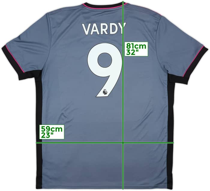2021-22 Leicester Third Shirt Vardy #9 - 10/10 - (XL)