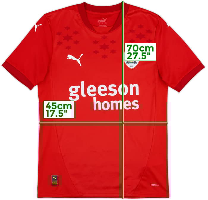 2024-25 Barnsley Home Shirt - 10/10 - (S)