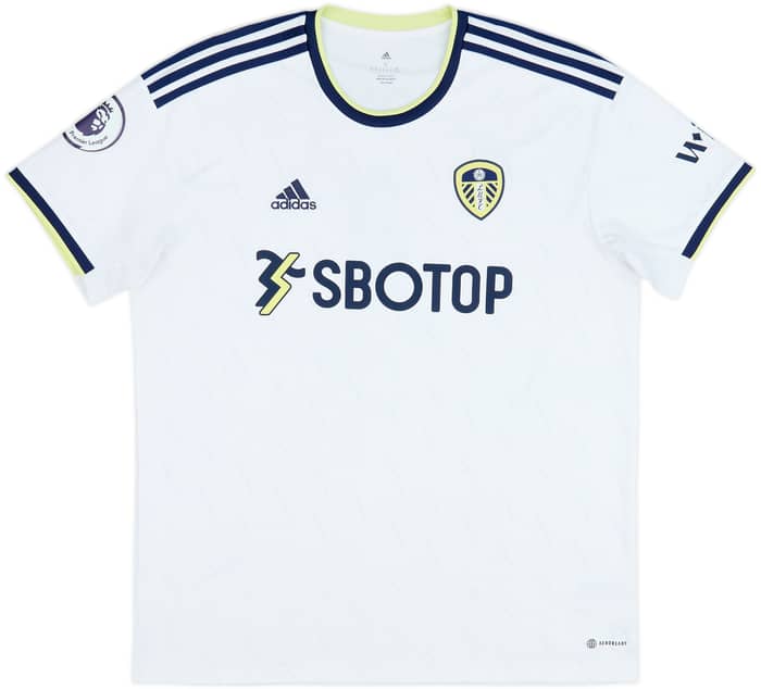 Camiseta de local del Leeds United 2022-23 Aaronson #7 - 10/10 - (XL)