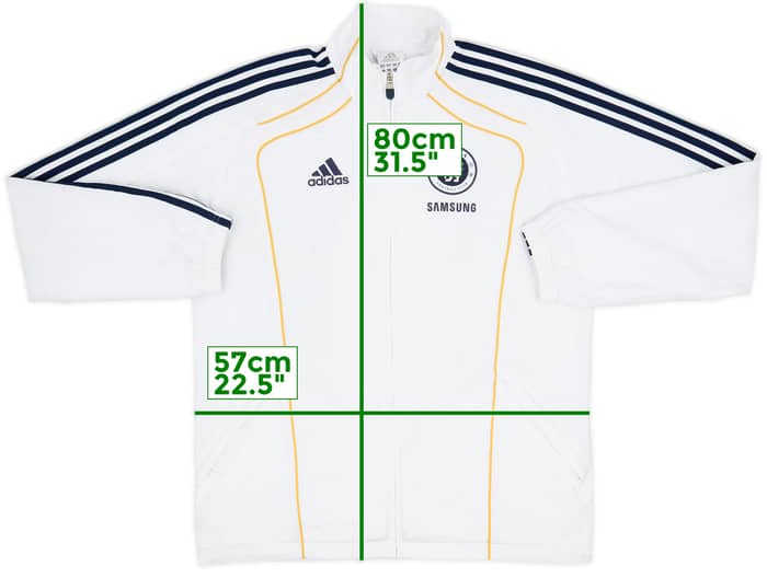 2010-11 Chelsea adidas Track Jacket - 8/10 - (M/L)