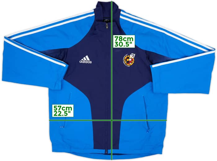 2004-05 Spain adidas Track Jacket - 8/10 - (M/L)