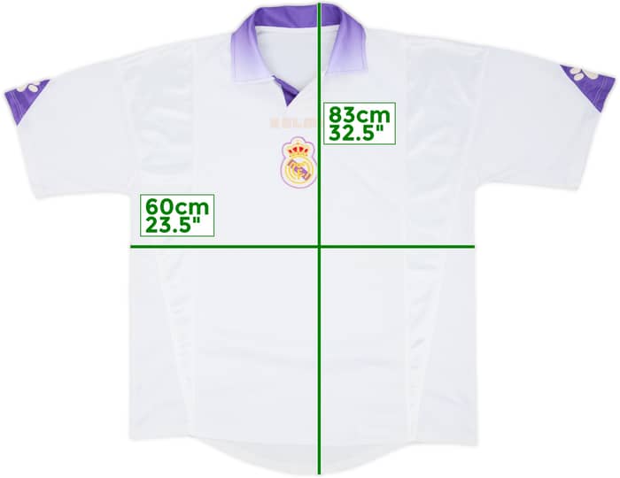 1997-98 Real Madrid Home Shirt - 4/10 - (XL)