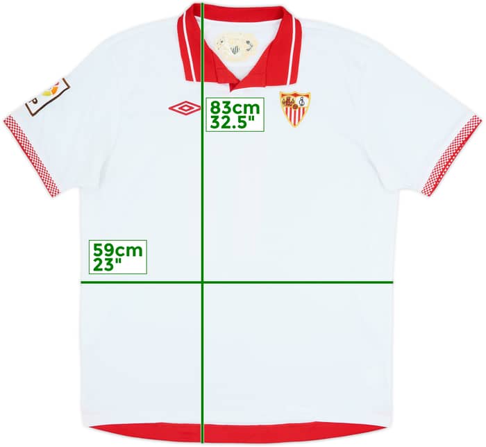 2012-13 Sevilla Home Shirt #11 - 7/10 - (L)