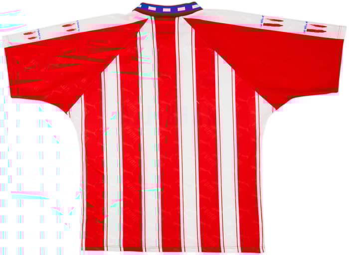 1994-95 Atletico Madrid Home Shirt - 8/10 - (L)