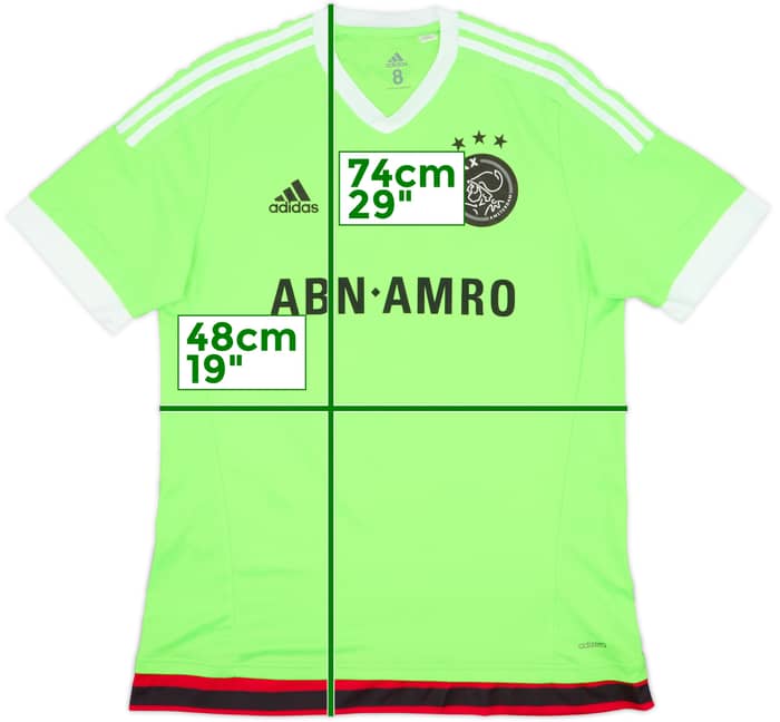 2015-16 Ajax Youth Match Issue Away Shirt #6