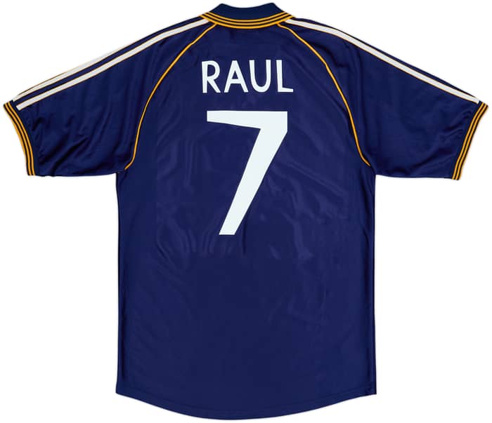 1998-99 Real Madrid Third Shirt Raul #7 - 8/10 - (L)