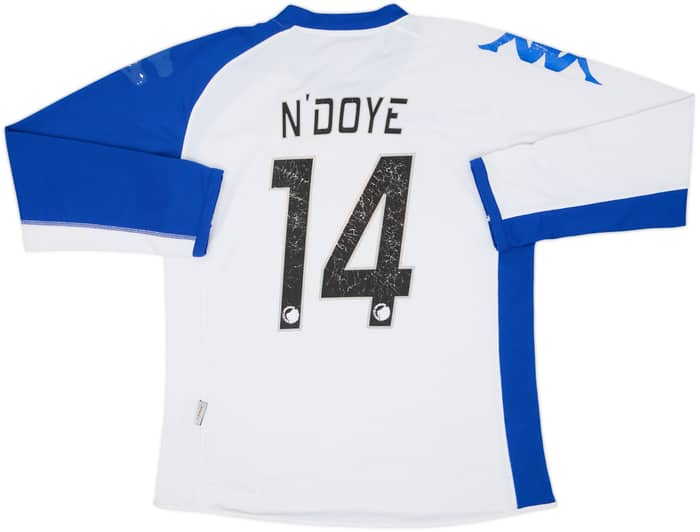 2010-11 FC Copenhagen European Home L/S Shirt N'Doye #14 - 5/10 - (L)