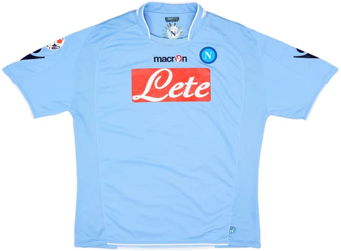 2009-10 Napoli Home Shirt Hamsik #17 - 7/10 - (M)