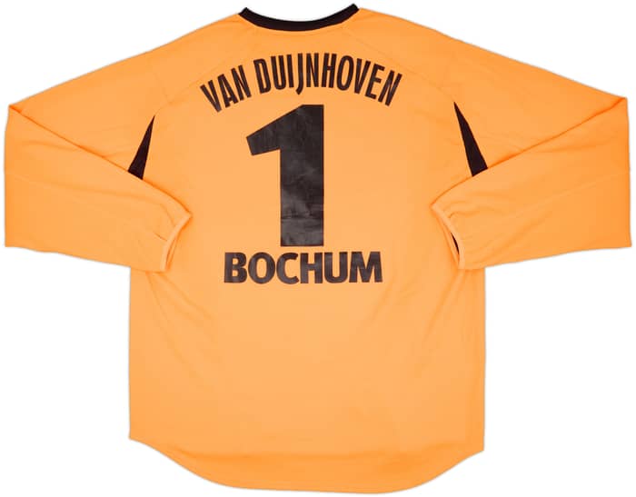 2003-04 VfL Bochum GK Shirt van Duijnhoven #1 - 8/10 - (XL)