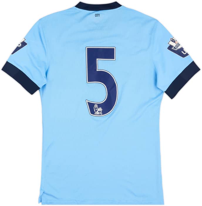 2014-15 Manchester City Youth Match Issue Home Shirt #5