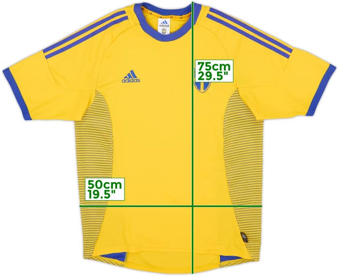 2002-03 Sweden Home Shirt - 5/10 - (M)